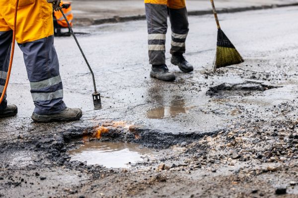Cost of Gravel Pothole Repair in Jackson
